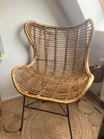 Bamboe fauteuil/ stoel, Huis en Inrichting, Fauteuils, Ophalen, Zo goed als nieuw, 75 tot 100 cm