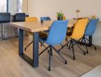 Mango Houten Eettafel 2.40 meter €650 + gratis 6 stoelen, Huis en Inrichting, Tafels | Eettafels, Ophalen, 200 cm of meer, Zo goed als nieuw