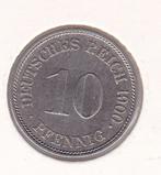 Duitsland 10 pfennig 1900G, Verzenden, Duitsland, Losse munt