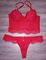 Lingerie set compleet, Ophalen of Verzenden, Rood