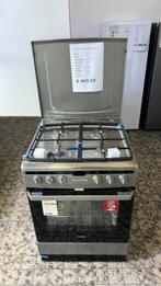 Rvs gasfornuis nieuw met wok em timer hete lucht oven, Minder dan 85 cm, Hete lucht, Nieuw, Energieklasse A of zuiniger