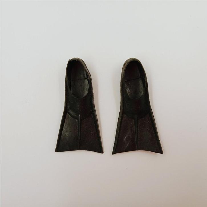 GI Joe Action Soldier Swim Fins Hasbro 60s, Verzamelen, Poppen, Zo goed als nieuw, Pop, Ophalen of Verzenden