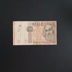 1000 lira Italië #066, Postzegels en Munten, Bankbiljetten | Europa | Niet-Eurobiljetten, Verzenden, Italië, Los biljet