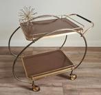 Vintage retro formica trolley barwagen wagen bijzettafel, Verzamelen, Retro, Ophalen of Verzenden, Huis en Inrichting