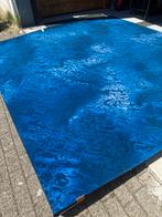 XXL design vloerkleed luxury van Textiles & More, Huis en Inrichting, Ophalen, Modern, art, kunst, Blauw, Vierkant