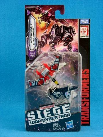 Transformers WFC SIEGE Micromaster Laserbeak & Ravage MOMC beschikbaar voor biedingen
