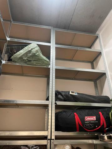 10 stuks Sencys opbergrek gegalvaniseerd staal 176x90x40cm beschikbaar voor biedingen