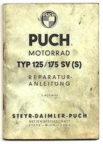 Puch 125 175 SV (S) Reparaturanleitung reparatieboek (7424z), Motoren, Ophalen of Verzenden, Overige merken