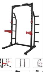 Complete Squat Rack Set met Olympische Stang & Schijven, Ophalen, Overige materialen, Benen, Krachtstation