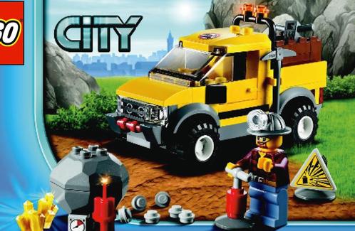 LEGO Mijnbouw 4x4 (4200), Kinderen en Baby's, Speelgoed | Duplo en Lego, Zo goed als nieuw, Lego, Complete set, Ophalen of Verzenden