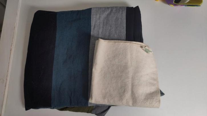 Geweven draagdoek 4,6 meter Hoppediz + Disana nekdoek, Kinderen en Baby's, Babydragers en Draagdoeken, Zo goed als nieuw, Draagdoek