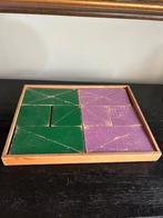 Tangram / Mozaïek puzzel stukken, Hobby en Vrije tijd, Denksport en Puzzels, Ophalen of Verzenden, Minder dan 500 stukjes, Gebruikt