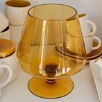 Vaas in vorm van cognacglas, Huis en Inrichting, Woonaccessoires | Vazen, Ophalen of Verzenden, Zo goed als nieuw, Glas, Minder dan 50 cm