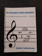 40 Psalmen voor beginners - 2-stemmig, Muziek en Instrumenten, Bladmuziek, Zang, Ophalen of Verzenden, Zo goed als nieuw, Religie en Gospel