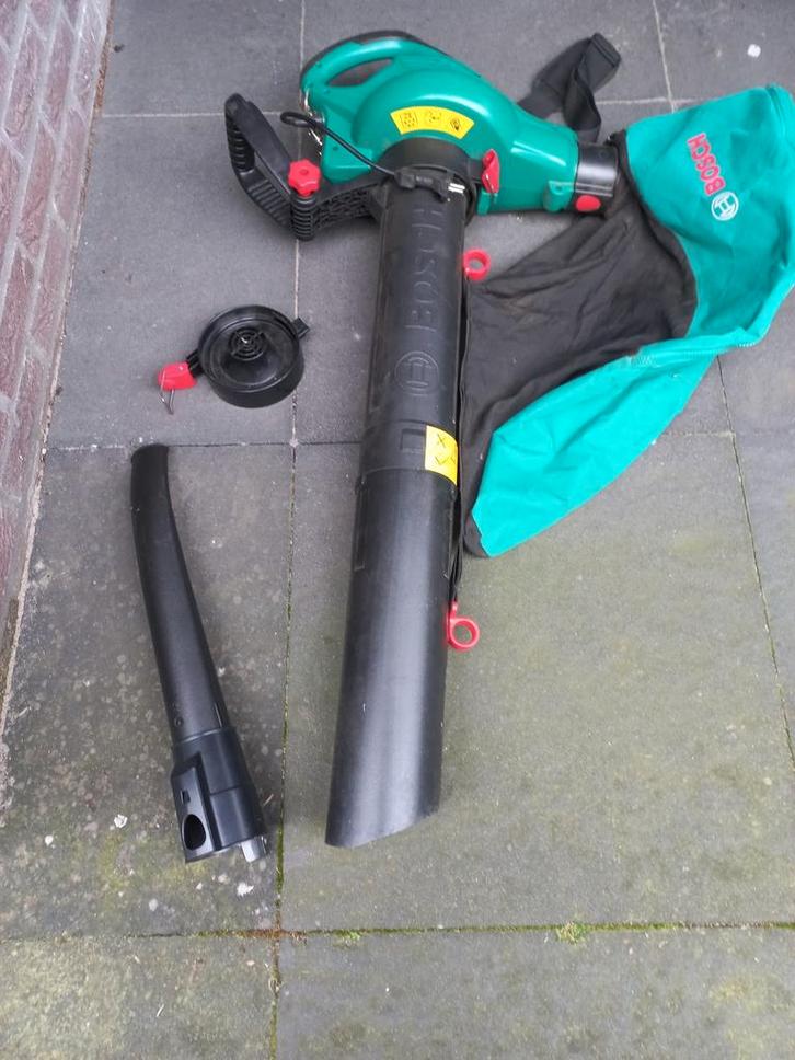 Diverse onderdelen Bosch ALS 25 bladblazer/bladzuiger, Tuin en Terras, Bladblazers, Zo goed als nieuw, Ruggedragen, Elektrisch