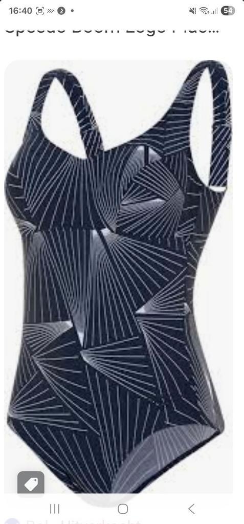 Speedo badpak endurance maat 46, Kleding | Dames, Badmode en Zwemkleding, Zo goed als nieuw, Badpak, Blauw, Ophalen of Verzenden