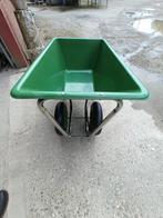 Kruiwagen met dubbele wielen., Ophalen, Nieuw