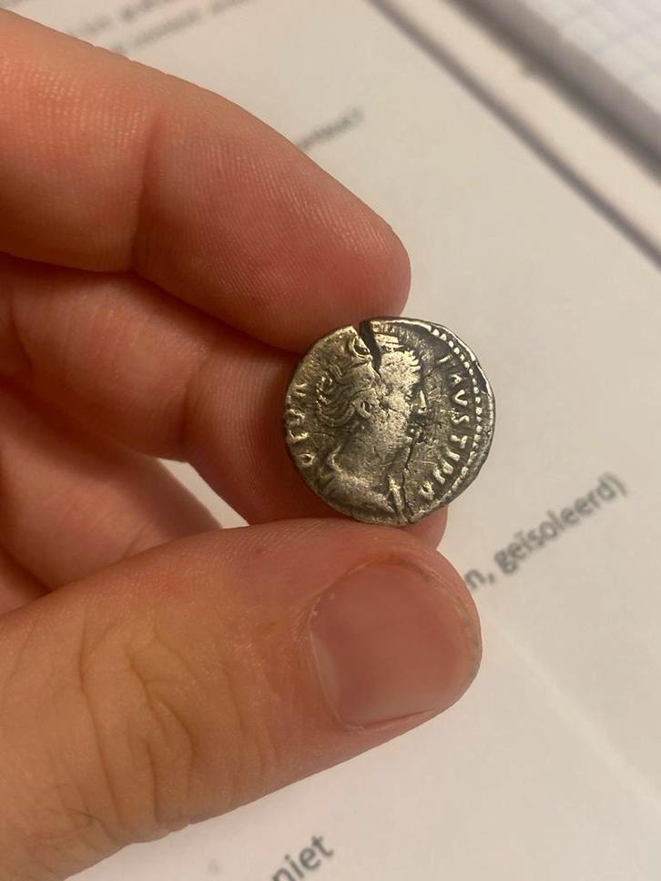 Diva Faustina Denarius Fourrée, Postzegels en Munten, Munten | Europa | Niet-Euromunten, Losse munt, Italië, Zilver, Ophalen of Verzenden