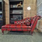 Chesterfield Daybed - Antiek Rood (SA) // NIEUW!, Ophalen, Eenpersoons, 150 tot 200 cm, Nieuw