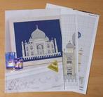 Borduurpatroon Taj Mahal India - Engels, Hobby en Vrije tijd, Patroon, Ophalen of Verzenden, Zo goed als nieuw, Nvt
