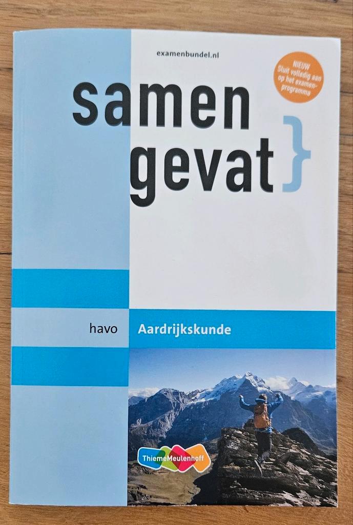 Samengevat Aardrijkskunde HAVO, Boeken, Advies, Hulp en Training, Zo goed als nieuw, Ophalen of Verzenden