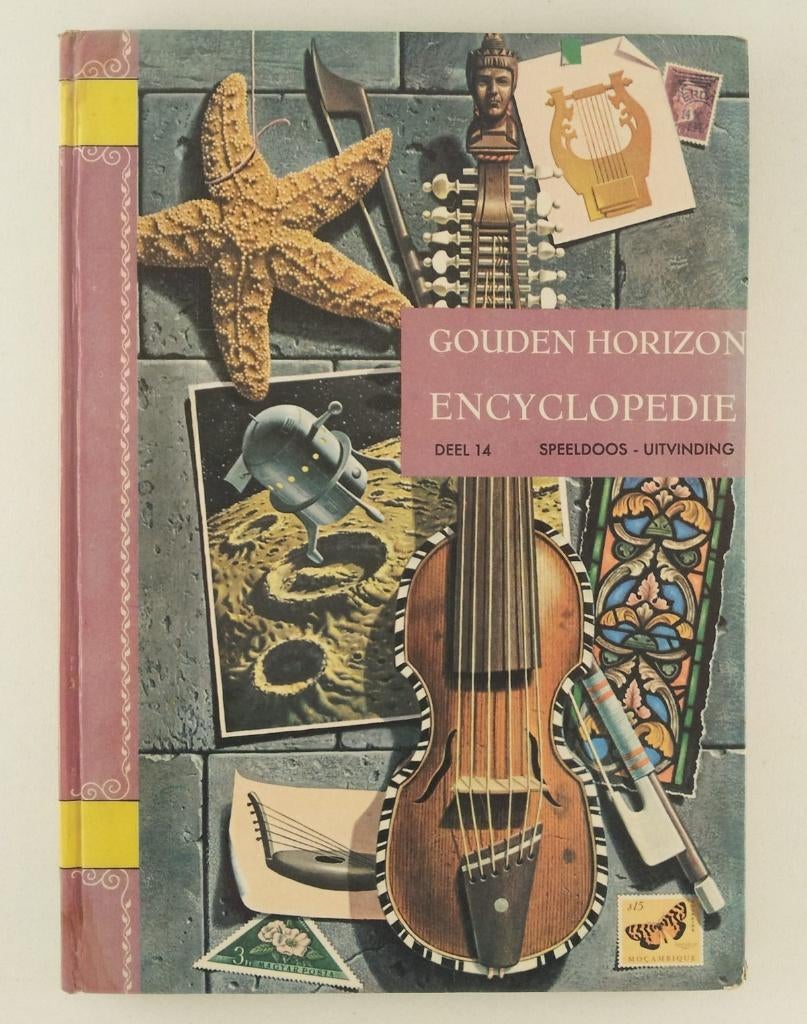 Gouden Horizon Encyclopedie Deel 14 Speeldoos - Uitvinding, Boeken, Gelezen, Ophalen of Verzenden, Los deel, Algemeen