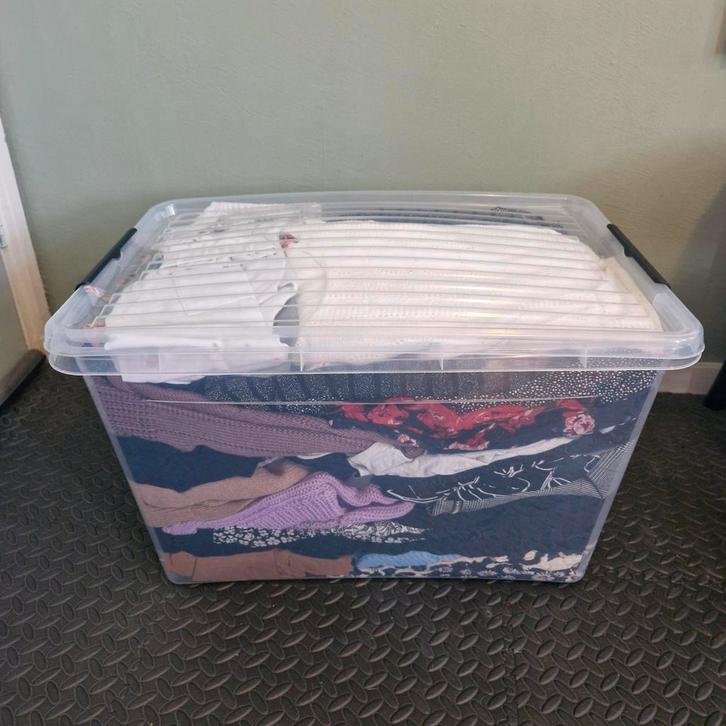 Grote partij met +/- 60 dames kledingstukken., Kleding | Dames, Dames-kledingpakketten, Gedragen, Ophalen