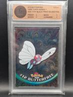 Butterfree 1999 topps Series 1 #12 woetoe Grading 6, Hobby en Vrije tijd, Verzamelkaartspellen | Pokémon, Verzenden, Zo goed als nieuw