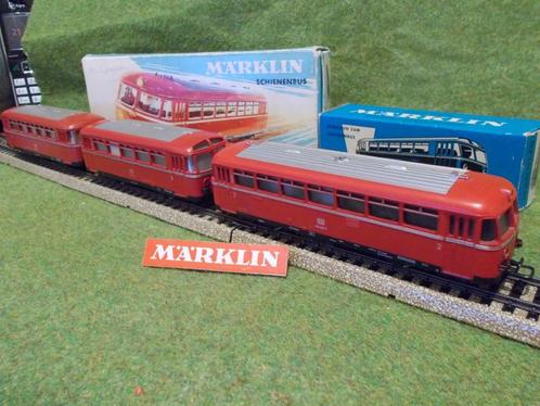 Marklin Railbus 3016 +4018 2 delig 70 of 3 delig 85 euro, Hobby en Vrije tijd, Modeltreinen | H0, Zo goed als nieuw, Locomotief