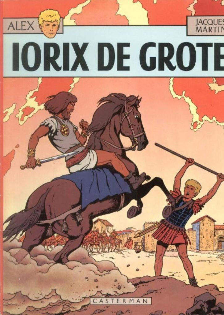 Alex - Iorix de grote Jacques Martin, Boeken, Stripboeken, Gelezen, Eén stripboek, Ophalen of Verzenden