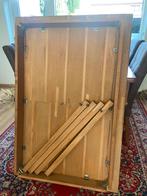 Massief Eiken Tafel - 80x120cm, Gebruikt, 100 tot 150 cm, Eikenhout, Vier personen
