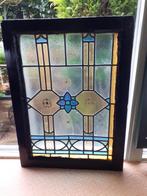 Oud glas in lood kerkraam pastorieraam, Ophalen