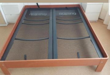 ZGAN Auping Auronde 1500, 180x200 kersen   2 spiraalbodems  beschikbaar voor biedingen