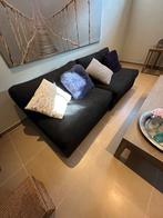 Bruine Stoffen Bankjes - Goede Kwaliteit, Huis en Inrichting, Ophalen, Gebruikt, Tweepersoons, 75 tot 100 cm