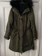 Groene parka dames jas, Ophalen of Verzenden, Zo goed als nieuw, Maat 38/40 (M), Groen