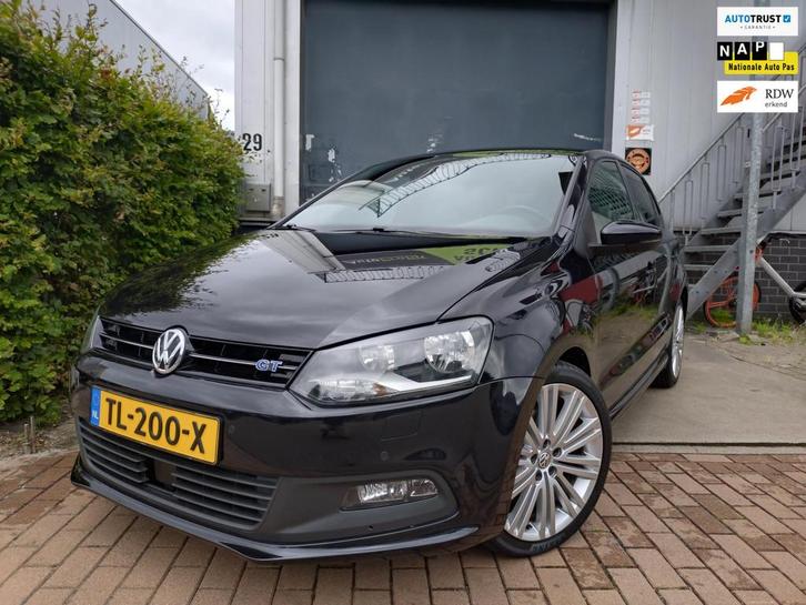 Volkswagen Polo 1.4 TSI BlueGT 150 PK!, Auto's, Volkswagen, Bedrijf, Te koop, Polo, ABS, Airbags, Bluetooth, Boordcomputer, Centrale vergrendeling