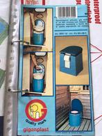 Camping toilet kamperen toiletemmer in bruin, Caravans en Kamperen, Kampeeraccessoires, Ophalen