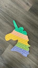 Unicorn groot Pop It, Ophalen of Verzenden, Zo goed als nieuw