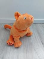 Knuffel Dikkie dik poes kat Oranje 30cm L612, Ophalen of Verzenden, Zo goed als nieuw, Poes