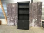 Boekenkast, bibliotheek kast, 2 stuks met opbergruimte, Ophalen, Met deur(en), 50 tot 100 cm, Zo goed als nieuw