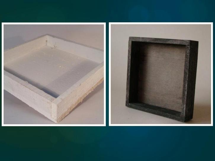 Dienblad mini wit of bruin p/st., Huis en Inrichting, Woonaccessoires | Overige, Nieuw, Ophalen of Verzenden