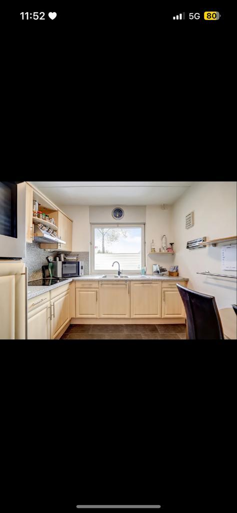 Keuken, Huis en Inrichting, Keuken | Complete keukens, Gebruikt, Enkelwandige keuken, Crème, Kunststof, Ophalen