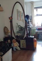 Antieke spiegel, Ophalen, Ovaal, 150 tot 200 cm, 200 cm of meer