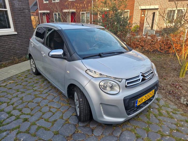 Citroën C1 1.0 VTi Airscape 5D 2016 Grijs 47000km APK Feb'27, Auto's, Citroën, Particulier, C1, ABS, Airbags, Centrale vergrendeling