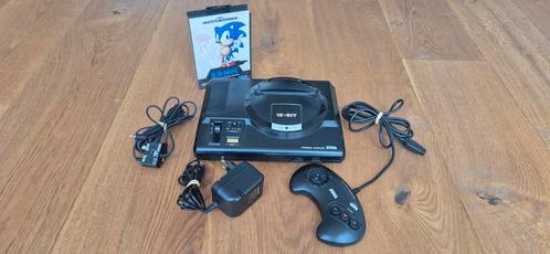Sega Megadrive, Spelcomputers en Games, Spelcomputers | Sega, Mega Drive, Met 2 controllers, Ophalen of Verzenden