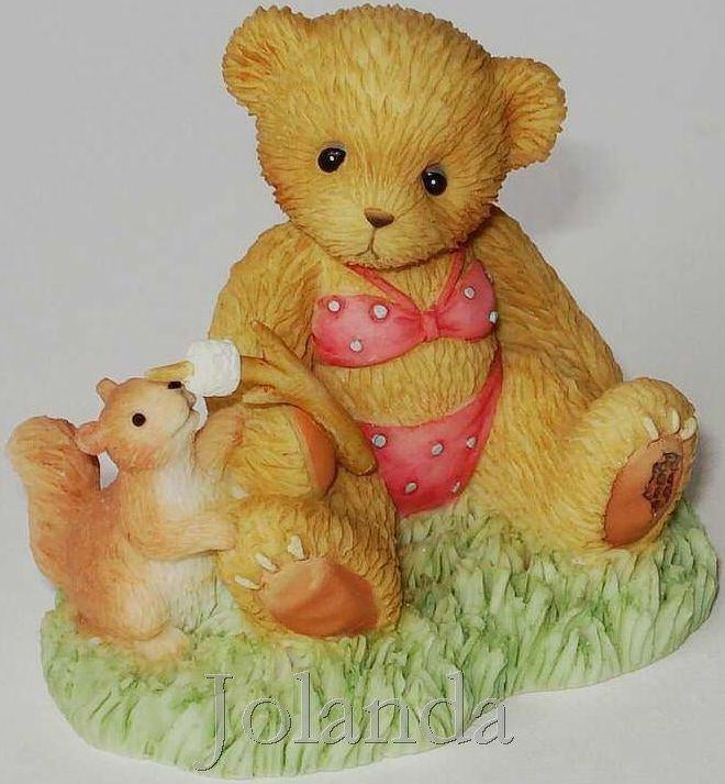 Cherished Teddies Evie, Ophalen of Verzenden, Zo goed als nieuw, Beeldje, Cherished Teddies