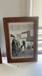 2 lijstjes, Antiek en Kunst, Kunst | Tekeningen en Foto's, Ophalen of Verzenden