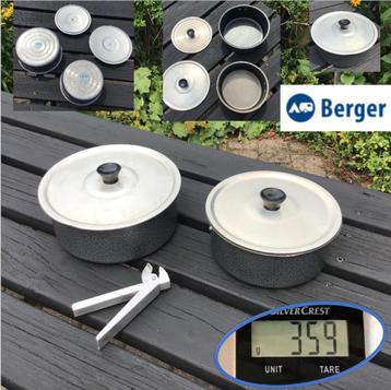 5 dlg. non-stick pannenset 10% lichter dan trangia tundra II beschikbaar voor biedingen