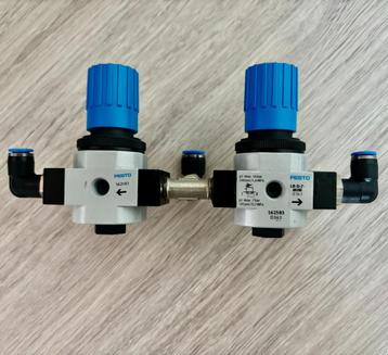 FESTO - 2x Drukregelaar - LR-1/4-D-7-MINI - 162583 beschikbaar voor biedingen