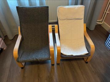 2 ikea poang kinderstoeltjes beschikbaar voor biedingen